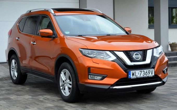 Nissan X-Trail cena 73999 przebieg: 100000, rok produkcji 2018 z Mońki małe 466